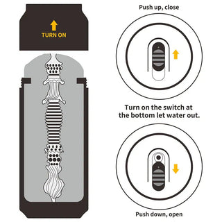 LoveToy - Pleasure Brew Blonde Ale Vagina Masturbator - Nude & Yellow