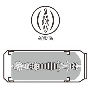 LoveToy - Pleasure Brew Blonde Ale Vagina Masturbator - Nude & Yellow