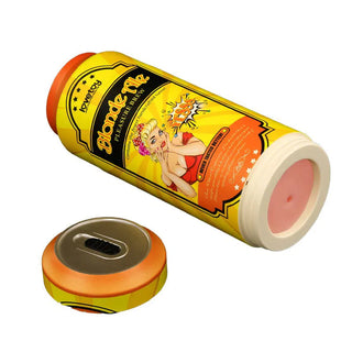 LoveToy - Pleasure Brew Blonde Ale Vagina Masturbator - Nude & Yellow