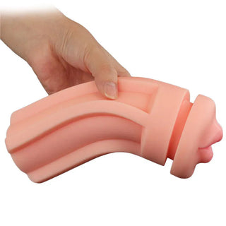 LoveToy - Pleasure Brew Cream Ale Mouth Masturbator - Green & Nude