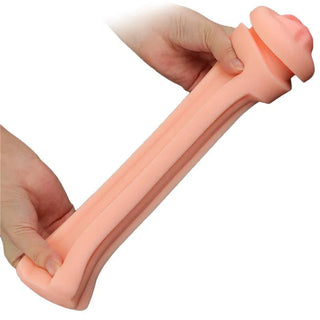 LoveToy - Pleasure Brew Cream Ale Mouth Masturbator - Green & Nude