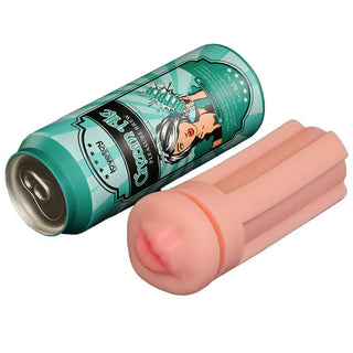 LoveToy - Pleasure Brew Cream Ale Mouth Masturbator - Green & Nude
