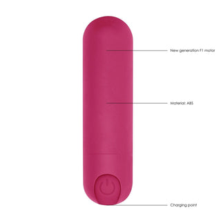 10 Speed Rechargeable Bullet - Pink
