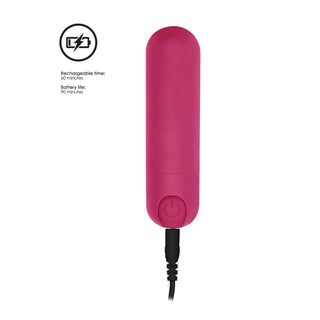 10 Speed Rechargeable Bullet - Pink