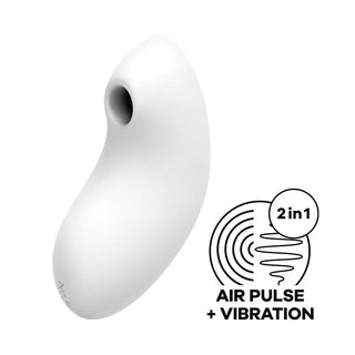 Vulva Lover 2 Air Pulse Vibrator - White