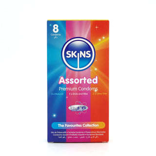 Skins Condoms Assorted 8 Pack
