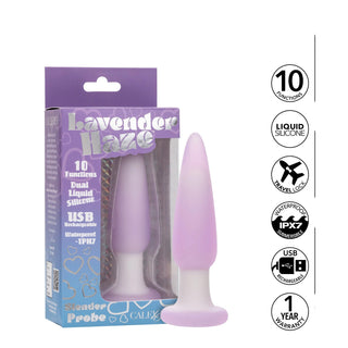 Lavender Haze Slender Probe - Vibrating plug